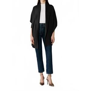 NEW SOIA&KYO miku-n knit scarfigan in black